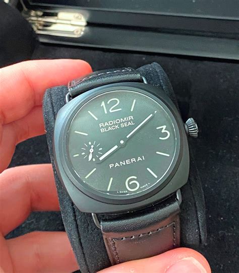 panerai radiomir ceramic black seal|Panerai radiomir black seal ceramic.